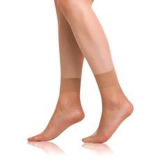 DIE PASST SOCKS 20 DEN - Dámske pančuchové matné ponožky - almond