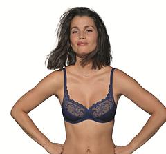 PLAYTEX ESSENTIAL ELEGANCE UNDERWIRE BRA - Dámska podprsenka s kosticami - modrá