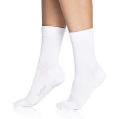 BAMBUS LADIES COMFORT SOCKS - Klasické dámske ponožky - biela