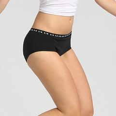 DIM MENSTRUAL BOXER 2x - Menštruačné nohavičky - čierna