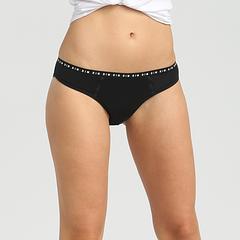 DIM MENSTRUAL SLIP 2x - Menštruačné nohavičky - čierna
