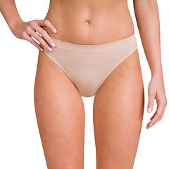 SEAMLESS MICROFIBRE MINISLIP - Dámske bezšvové nohavičky - telová