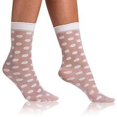 CHIC SOCKS - Dámske ponožky - biela