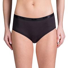 LADIES COTTON BOXER - Dámske bavlnené nohavičky - čierna