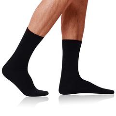 COTTON MAXX MEN SOCKS - Pánske bavlnené ponožky - čierna