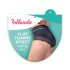 FLAT TUMMY LACE MIDISLIP - Dámske sťahovacie nohavičky - telová