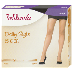 DAILY TIGHTS 15 DEN - Pančuchové nohavice 15 DEN - čierna