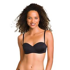 DIM WIREFREE STRAPLESS BRA - Dámska podprsenka s odnímateľnými ramienkami - čierna