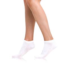 BAMBUS AIR LADIES IN-SHOE SOCKS - Krátke dámske bambusové ponožky - biela